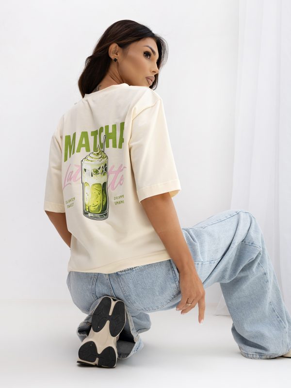 T-SHIRT MATCHA LATTE KOKOS